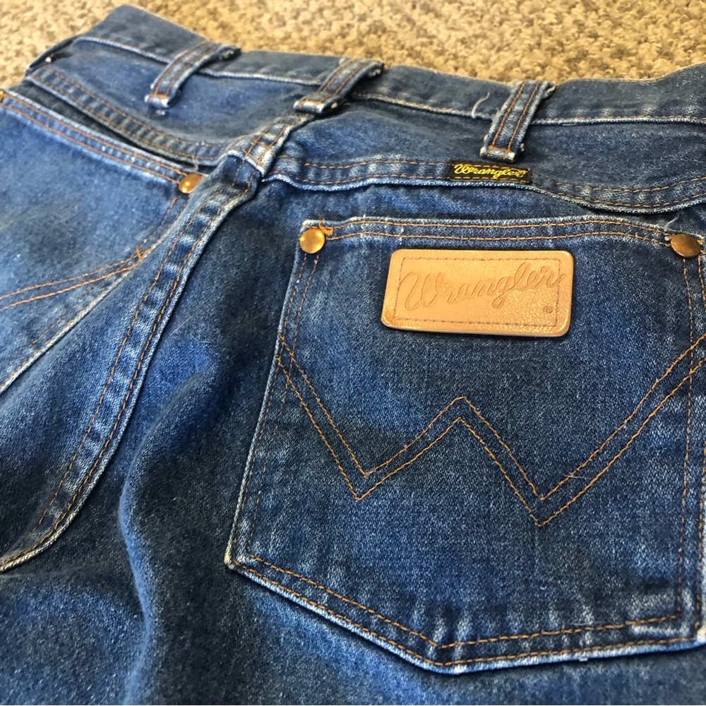 Wrangler Jeans  Hi Waist Slim Cowboy Cut VINTAGE 29x30 - Picture 8 of 11